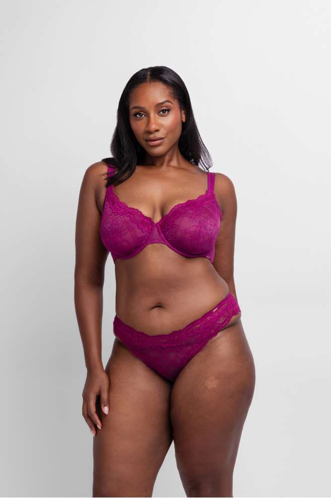 Soutien-gorge emboîtant dentelle sans coques