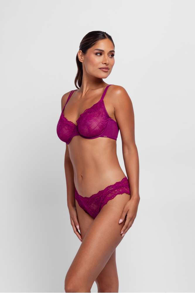 Soutien-gorge emboîtant dentelle sans coques