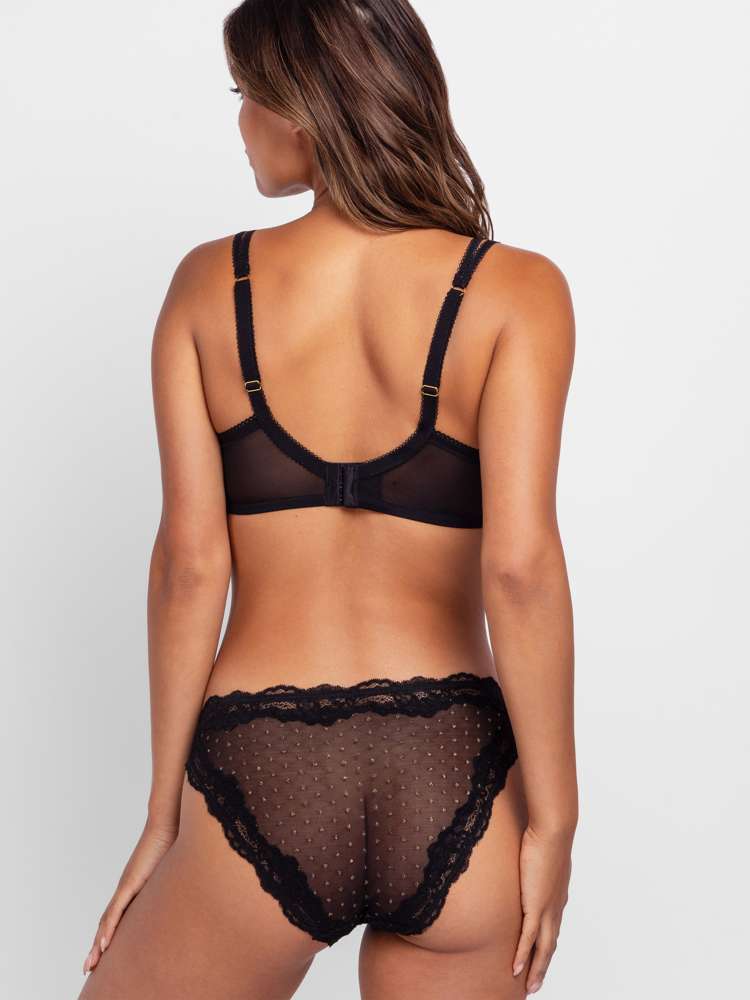 ORIGINS SHIMMER DOT MESH FULL CUP BRA