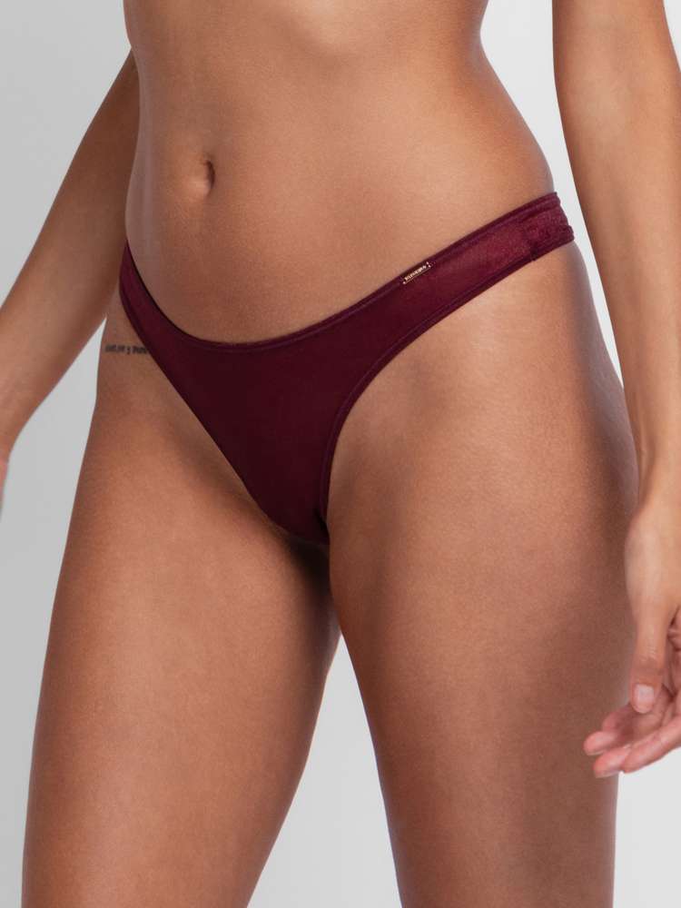 ORIGINS SHIMMER MESH THONG