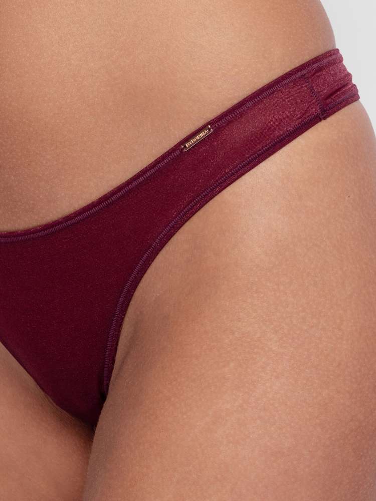 ORIGINS SHIMMER MESH THONG