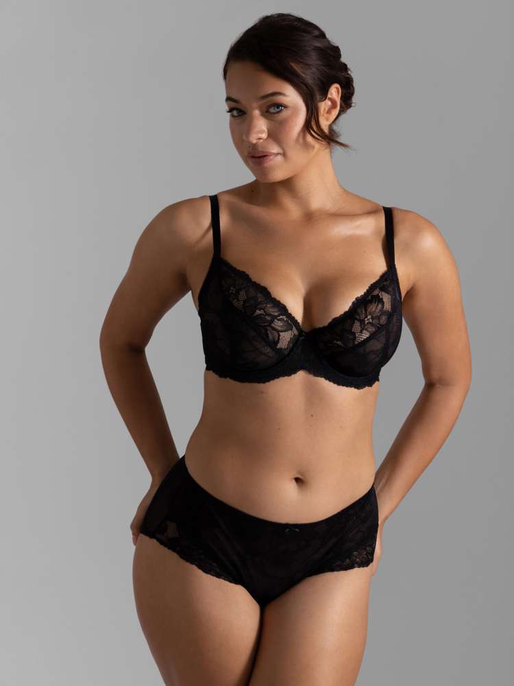 Culottec mi-haute dentelle