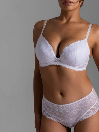 Culotte mi-haute dentelle