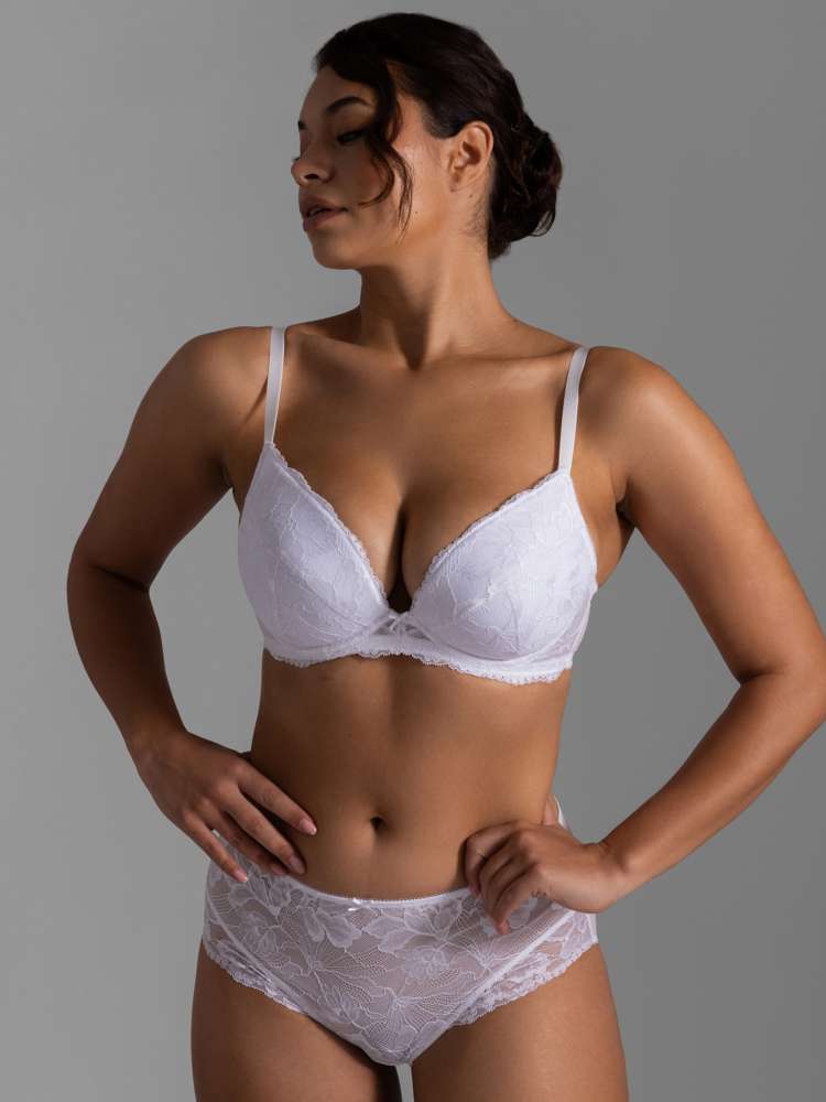 Culottec mi-haute dentelle