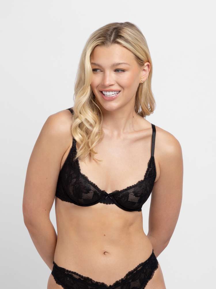 Soutien-gorge plongeant dentelle