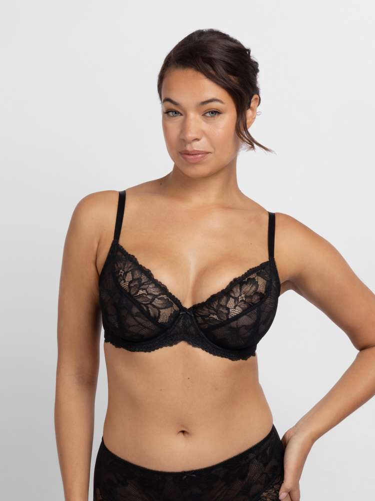 Soutien-gorge emboîtant dentelle sans coques