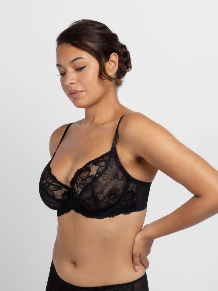 Soutien-gorge emboîtant dentelle sans coques
