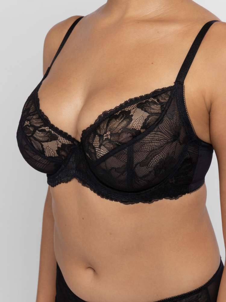 Soutien-gorge emboîtant dentelle sans coques