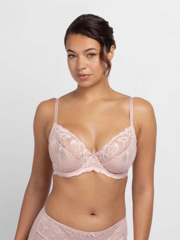 Soutien-gorge emboîtant dentelle sans coques