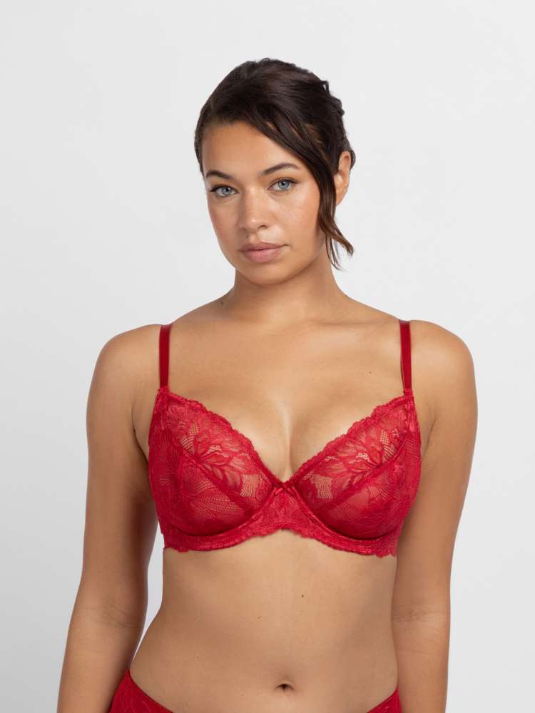 Soutien-gorge emboîtant dentelle sans coques