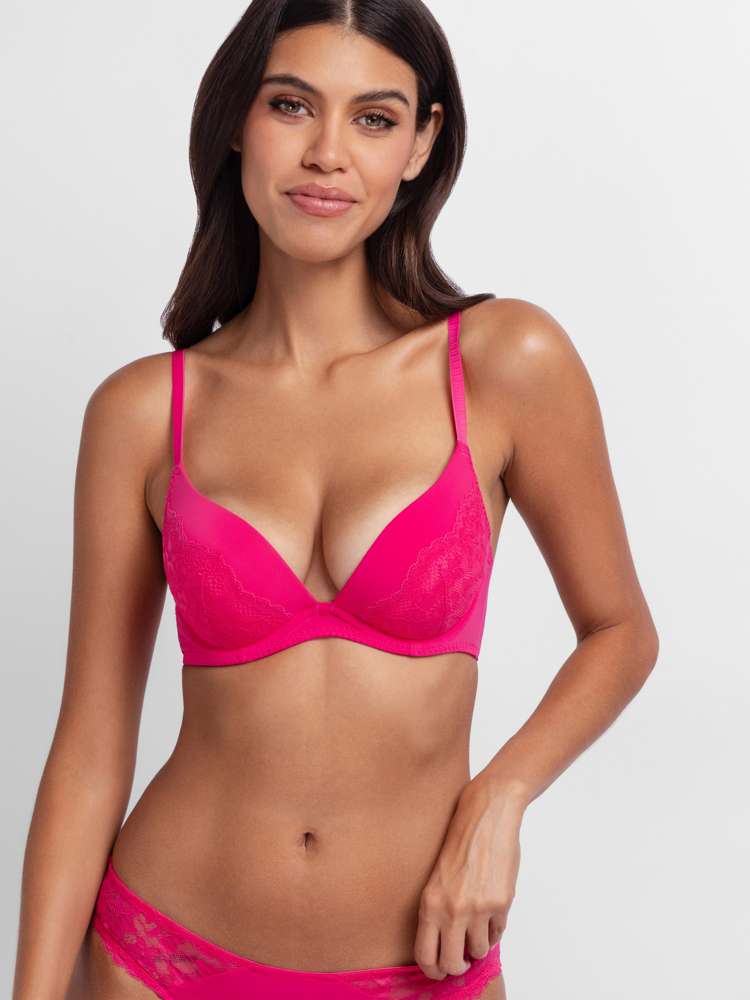 WILLA PUSH UP PLUNGE BRA