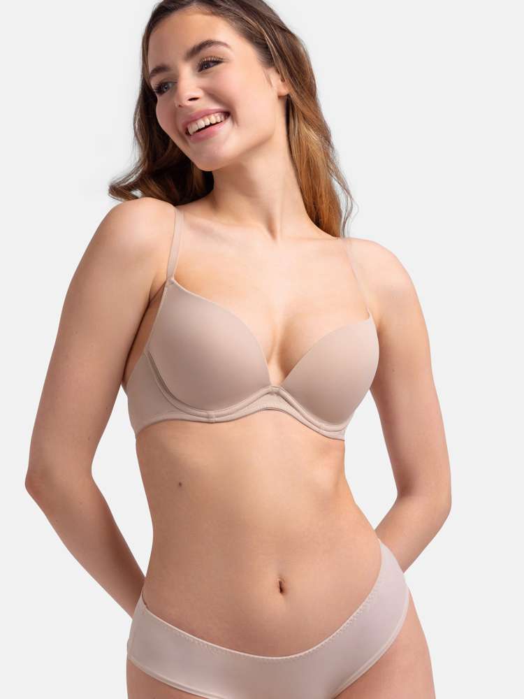 Lot de 2 soutiens-gorge push-up plongeant Yahara