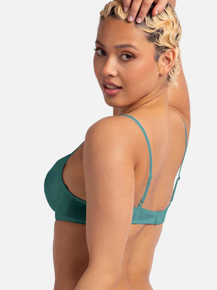 Lot de 2 soutiens-gorge push-up plongeant Yahara